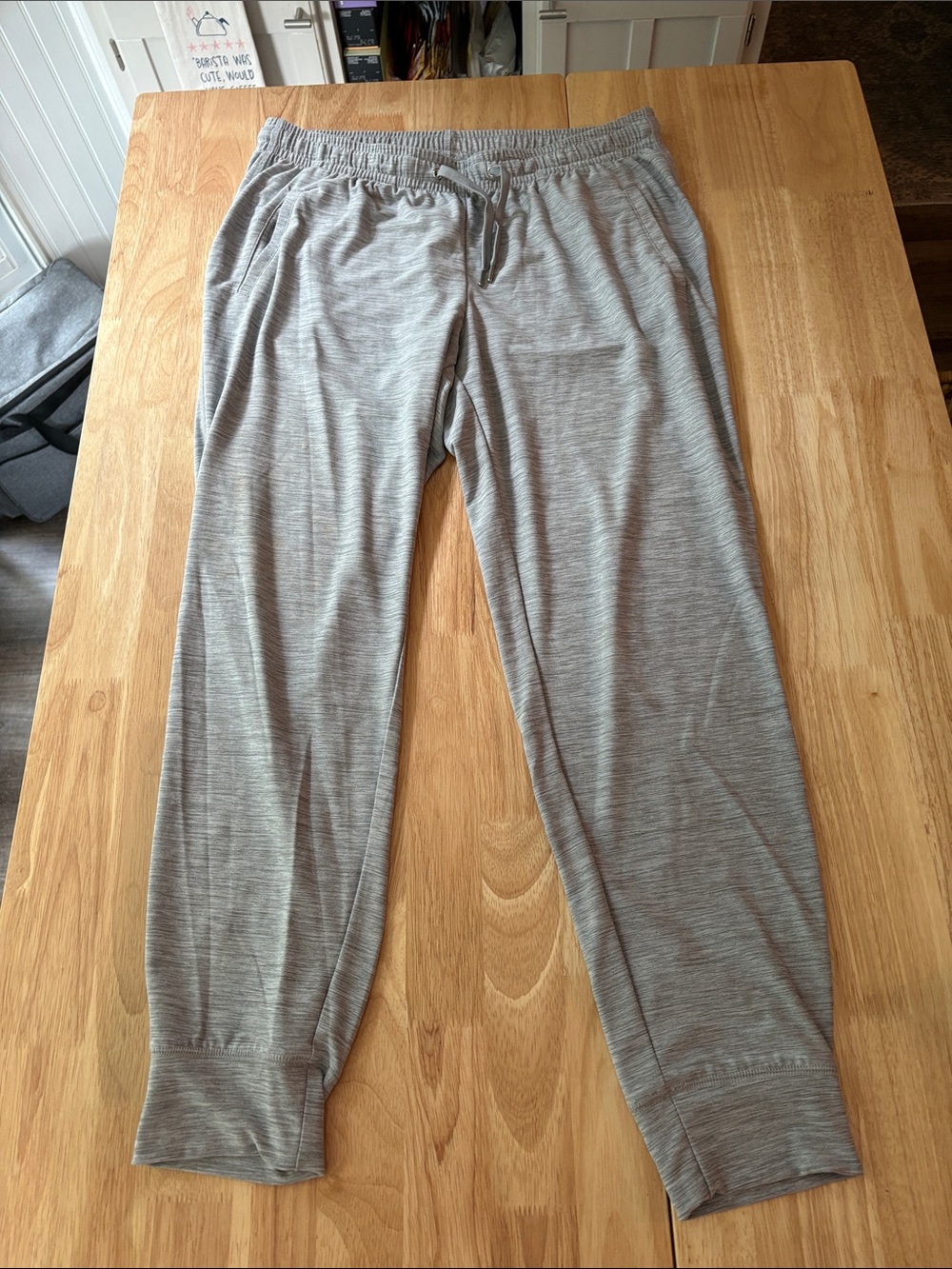 Old Navy Breathe On Heather Gray Women's Drawstring Jogger Pants